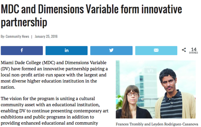 MDC and Dimensions Variable form innovative partnership