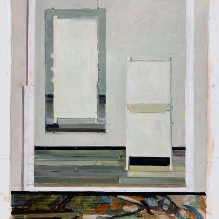 Jenny Brillhart -twoKosuthchairs onpaper
