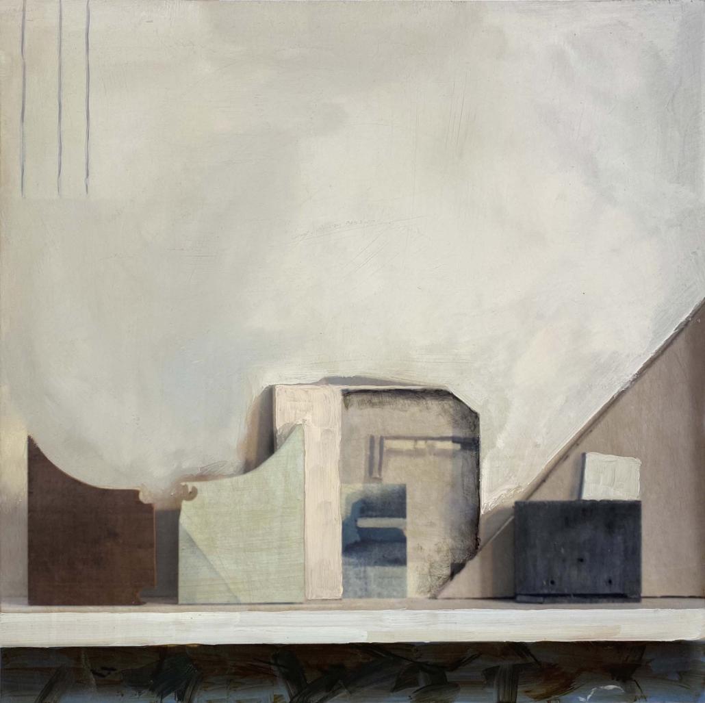 Jenny Brillhart- wood stillife onaluminum