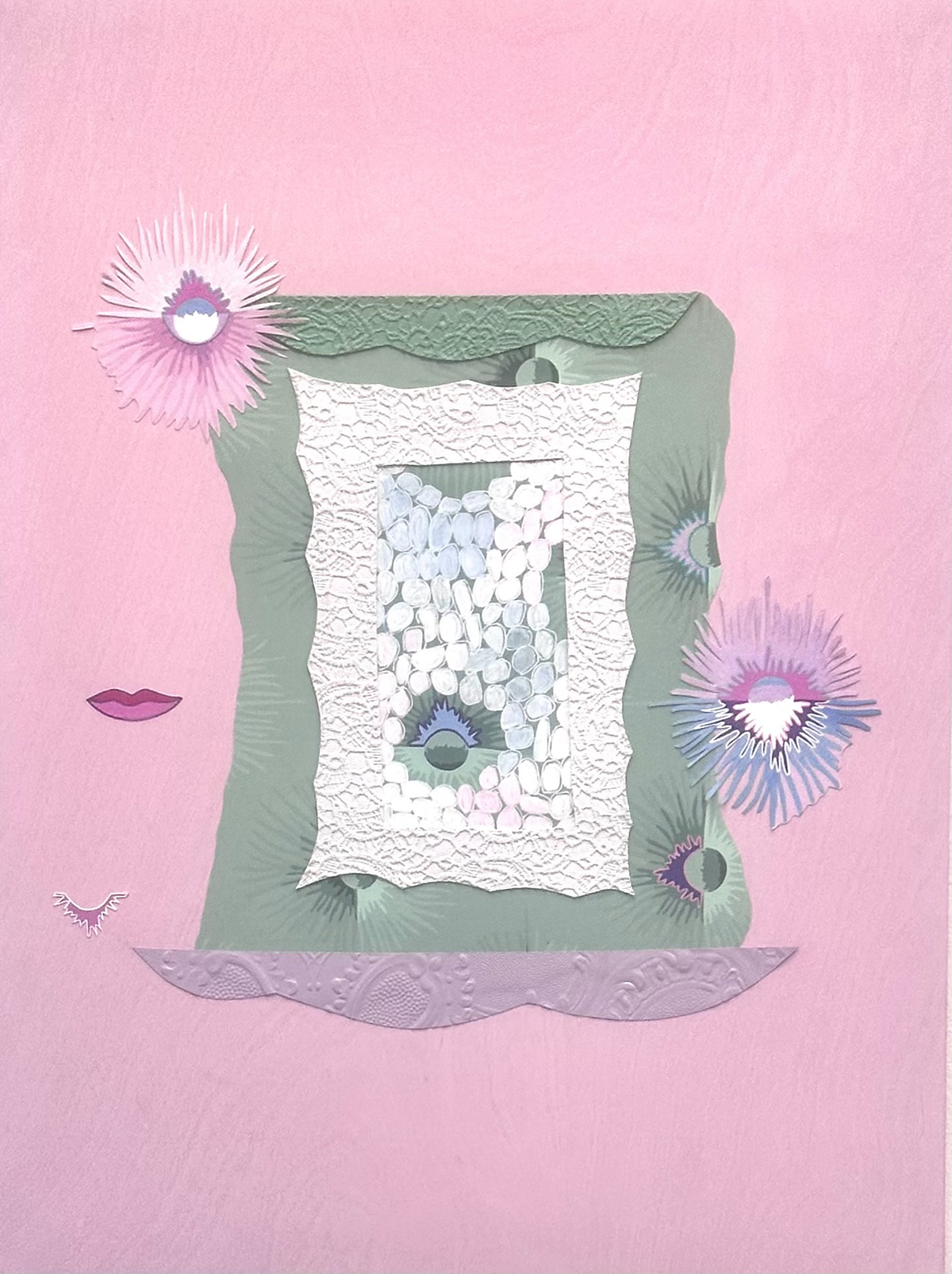 Deborah Lynn Irma Self Portrait No. (My pink life). .