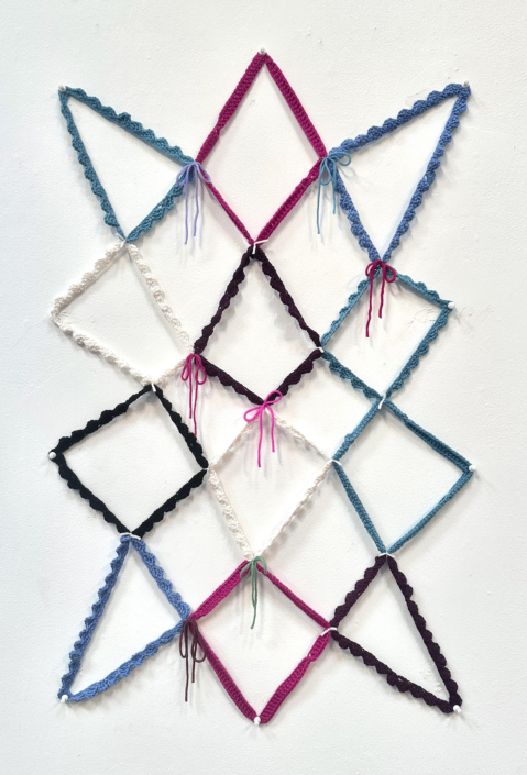 Deborah Lynn Irmas Scalloped Yarn Configuration. . Deborah Lynn Irmas Scalloped Yarn Configuration. .