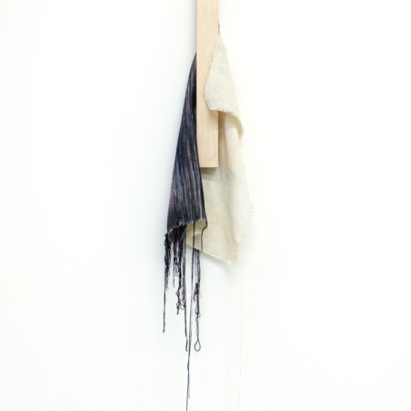 Silent Potential III Frances Trombly Rayon, Cotton, Maple Courtesy of the Artist, DV, Mindy Solomon Gallery