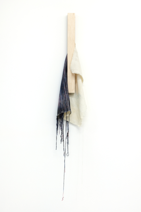 Silent Potential III Frances Trombly Rayon, Cotton, Maple Courtesy of the Artist, DV, Mindy Solomon Gallery