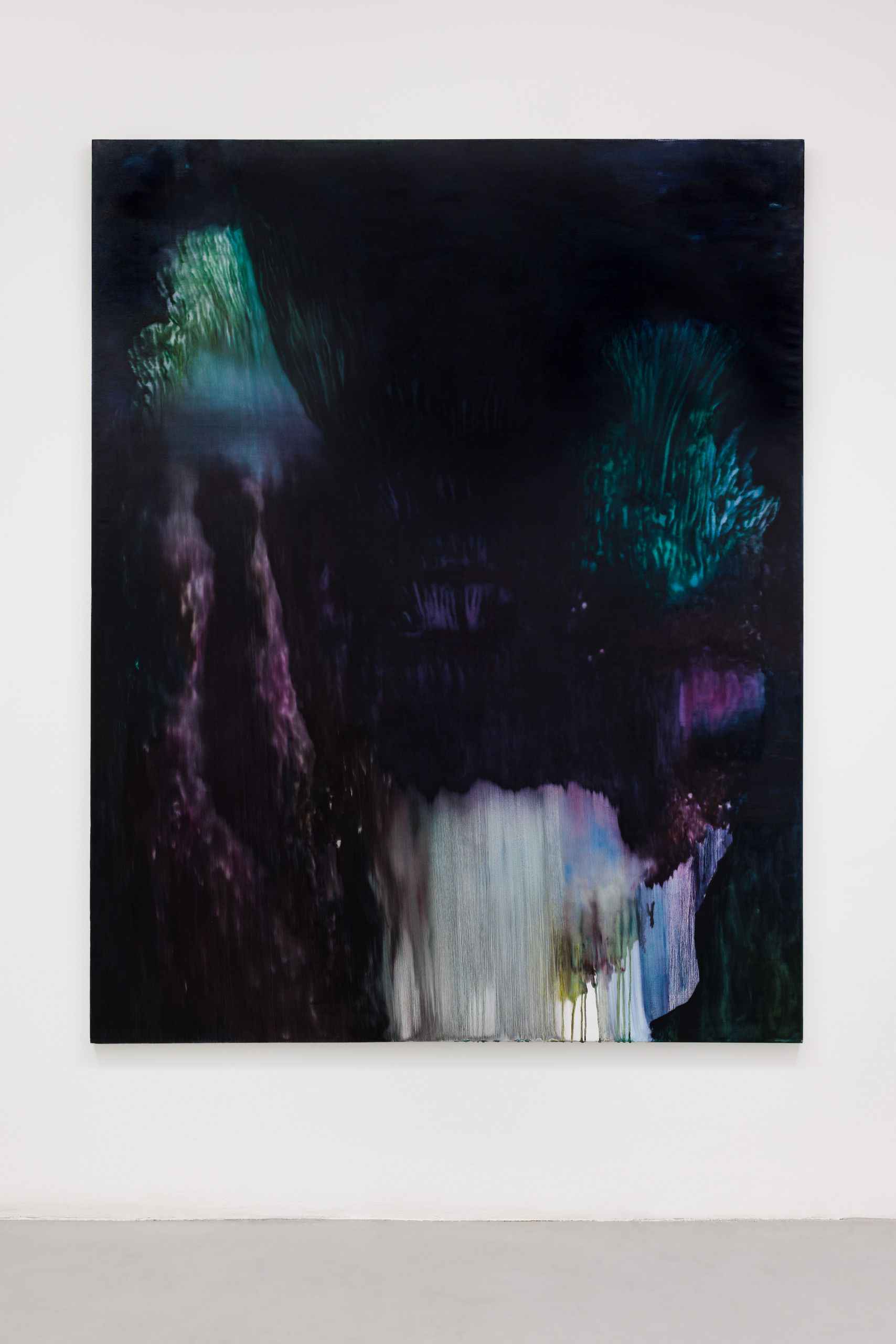 Floating in the Dark Nicole Burko Oil on Linen