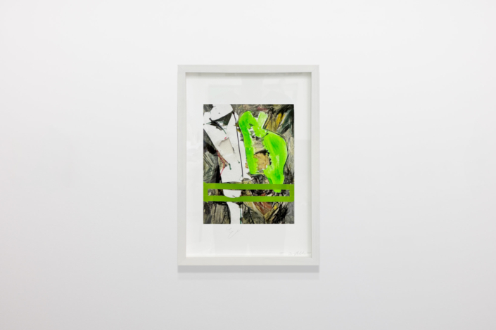 Moira Holohan II (black triangle) Drawing on Giclee print (watercolor paper gsm) x in. Moira Holohan II (black triangle) Drawing on Giclee print (watercolor paper gsm) x in.