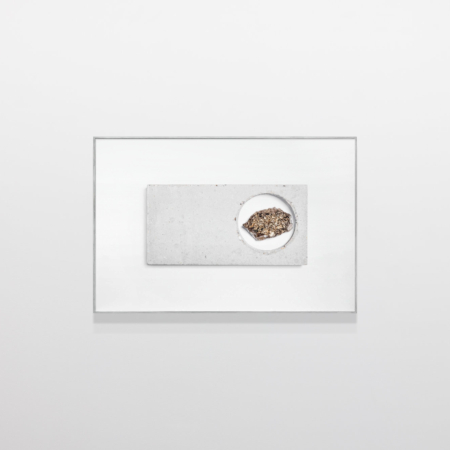 Salua Ares Tentou em vão apagar o tempo (Tried in vain to erase time) Inkjet print on Hahnemühle PhotoRag g and frame with cement gray finish (no glass) x x . in. Ed ( ). ()